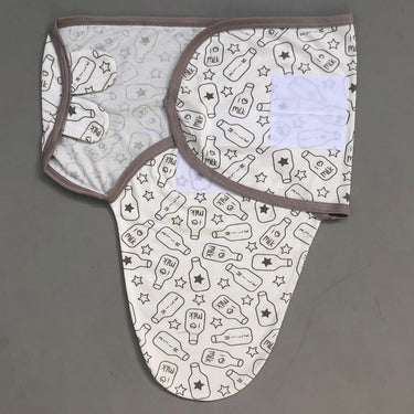 Swaddle Sheet - Milk Design White